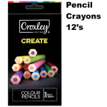 Croxley Create Pencil Crayons Full length 12's 